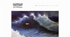 Desktop Screenshot of harbour-gallery.com
